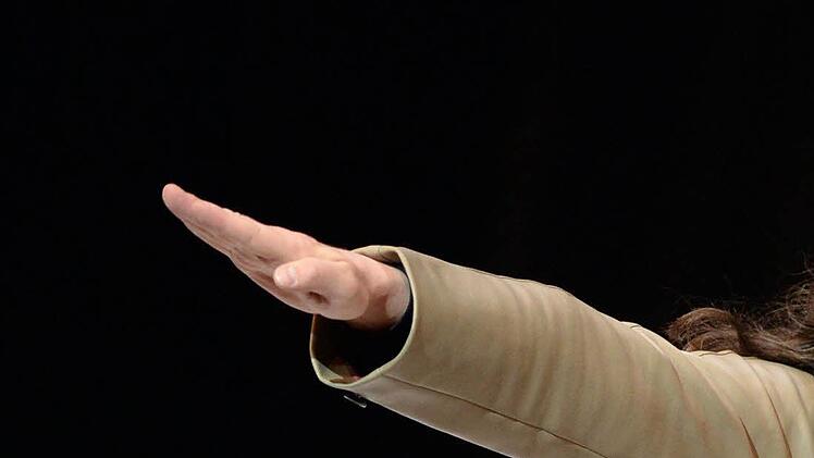 AfD-Politiker Markus Schirling posierte auf Facebook-Bild offen mit dem Hitlergruß. Foto: Uli Deck/dpa