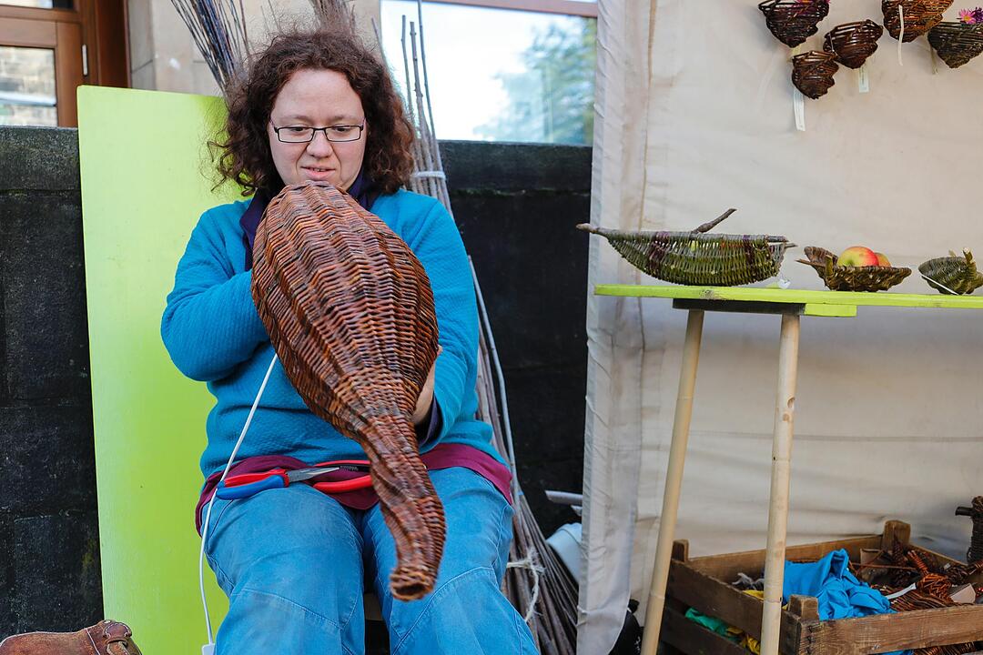 Korbmarkt in Lichtenfels am Samstag