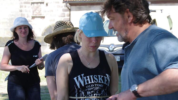 Die Proben für Räuber Hotzenplotz laufen. Foto: Marco Meißner