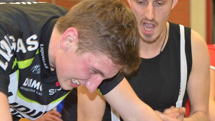 Bis an ihre Grenzen und manchmal darüber hinaus gingen die Sportler beim Rollenrennen in Oberleichtersbach.