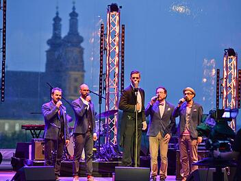 "Viva voce", das gesprochene, genauer: gesungene Wort: die A-capella-Gruppe aus Ansbach in Banz Fotos: Ronald Rinklef