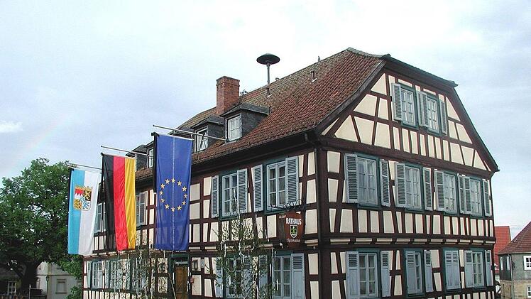 Untermerzbachs sehenswertes FachwerkrathausHelmut Will