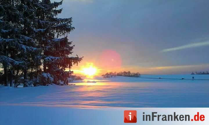 Eis und Schnee in Franken - die schönsten Winterleserfotos