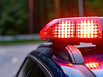 Polizei, Polizei im Wald, Waldgebiet, Vermisstensuche