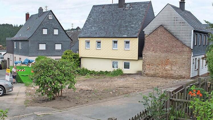 Das Musch-Haus in Nordhalben wurde bereits abgerissen. Foto: Archiv