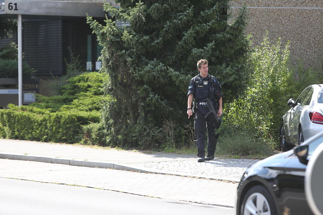 Großeinsatz Polizei in Nürnberg Langwasser
