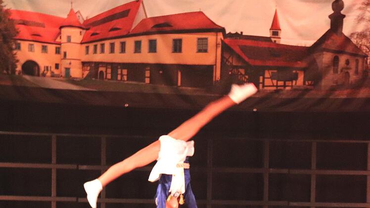 Das zehnjährige Tanzmariechen Anna Feiler aus AdelsdorfJohanna Blum