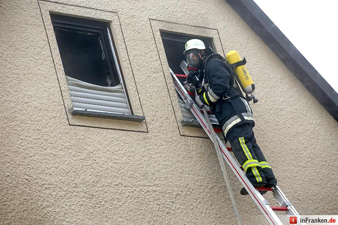 Brand in Wohnhaus in Schönbrunn