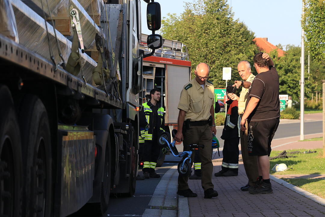 Kreis Bad Kissingen: Lkw erfasst Kind (2)