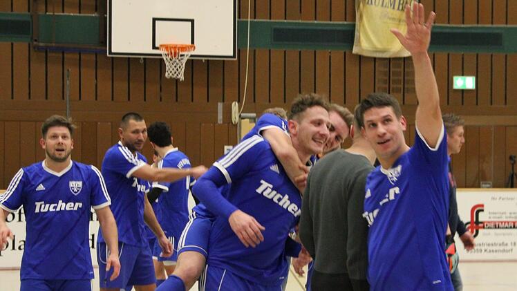 Drei Mal stand der VfB zuletzt erfolglos im Finale, jetzt hat es mit einem 4:1-Finalsieg gegen den Vorjahressieger ATS Kulmbach endlich geklappt. Foto: Markus Klein