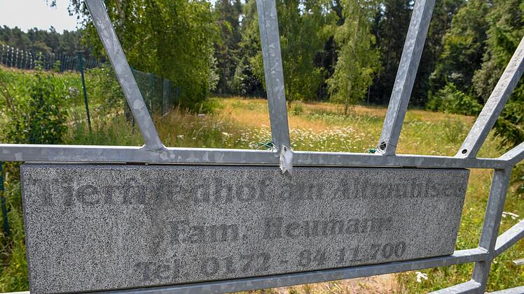 Das Eingangstor war nicht verschlossen. Foto: Ronald Rinklef