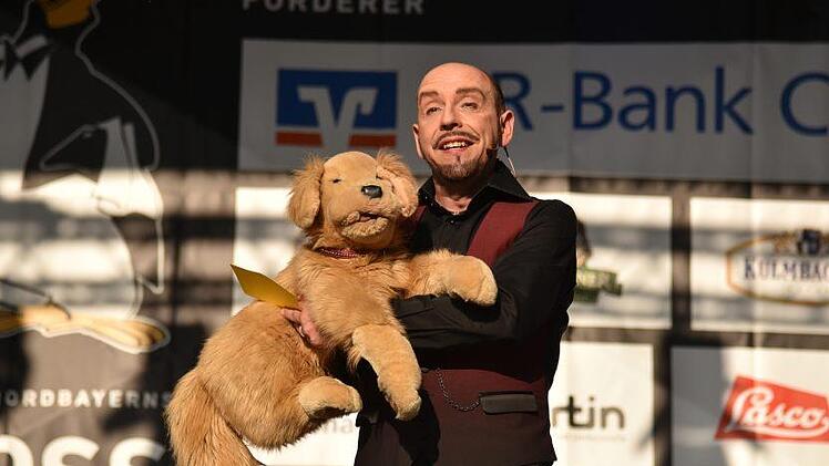 Impressionen vom Schlossplatzfest 2018 in Coburg - hier: Marcelini und OskarJens Gundermann