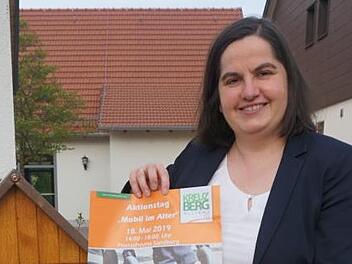 Sonja Reubelt Sandbergs Bürgermeisterin Sonja Reubelt lädt am Samstag, 18.  Mai zum Aktionstag "Mobil im Alter" nach Sandberg ein.Marion Eckert