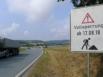 Ab Freitag ist die Straße gesperrt. Foto: Dagmar Besand