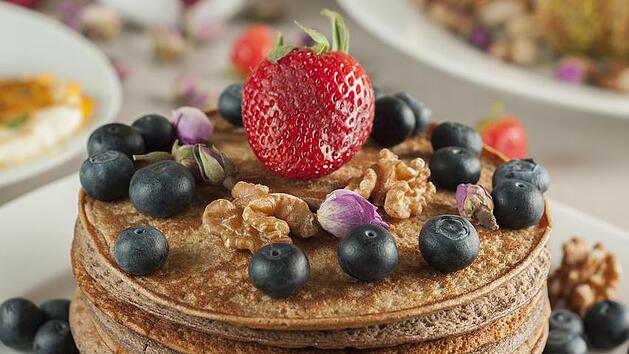 Pfannkuchen können die Basis für deine nächste Torte darstellen.