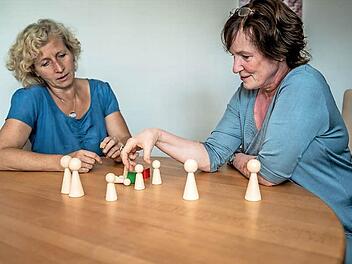 Bei einem Beratungsgespräch Fotos: Carmen Schwind