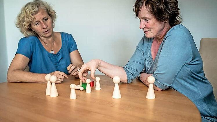 Bei einem Beratungsgespräch Fotos: Carmen Schwind