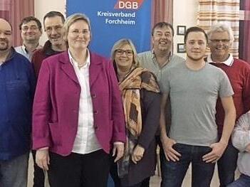 Der neue Kreisvorstand mit Torsten Okrent, Hartmut Demele, Andreas Hartmann, Christa Gerdes, Marlene Roppelt, Klaus Obst, Andreas Betz, Waldemar Kaiser, Peter Knust und Gottfried Schneider Foto: privat