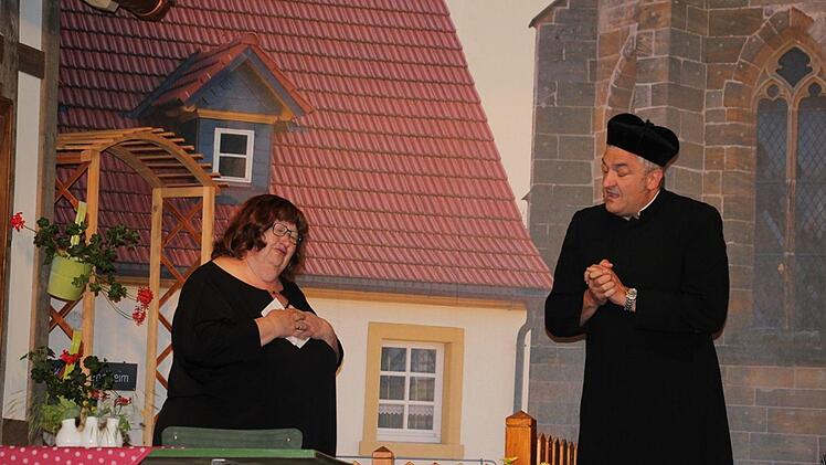 Witwe Maier und der Pfarrer