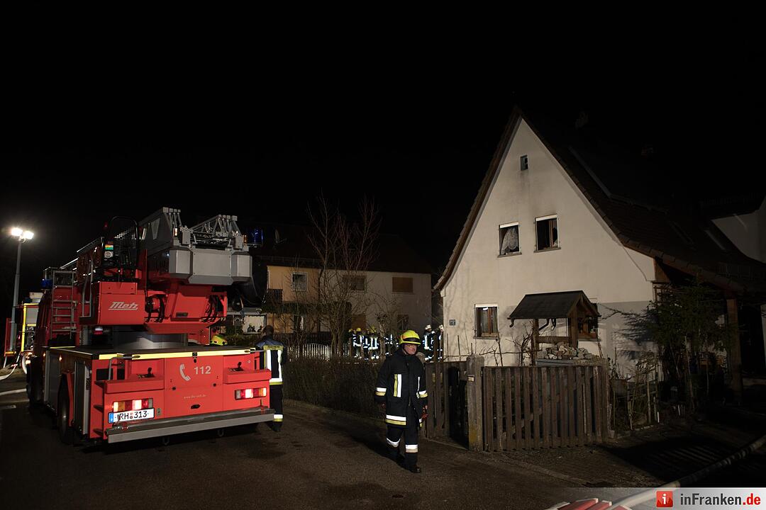 Wohnhausbrand in Roth