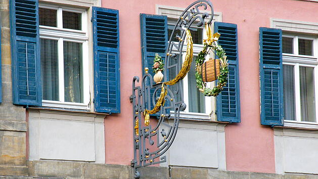 Die Brauerei F&auml;ssla in der K&ouml;nigstra&szlig;e.