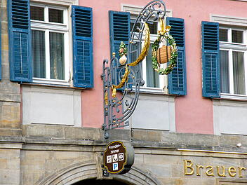 Die Brauerei Fässla in der Königstraße.