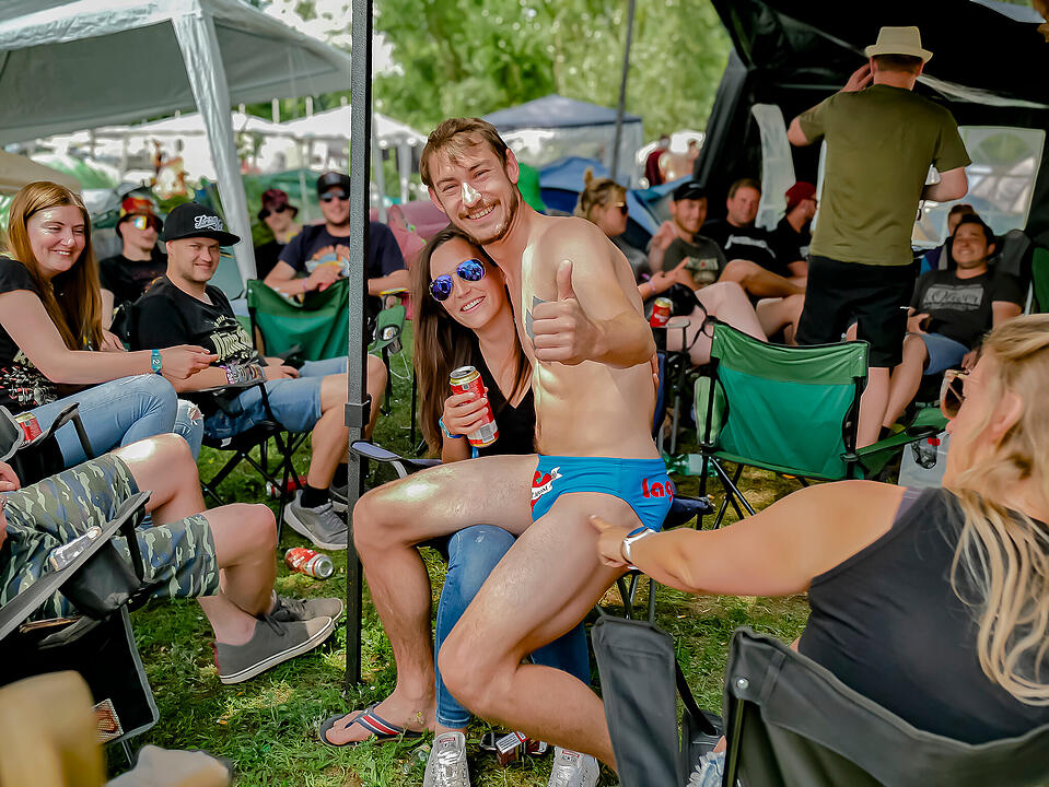Die coolsten Bilder vom Samstag bei Rock im Park - Camping Teil 2