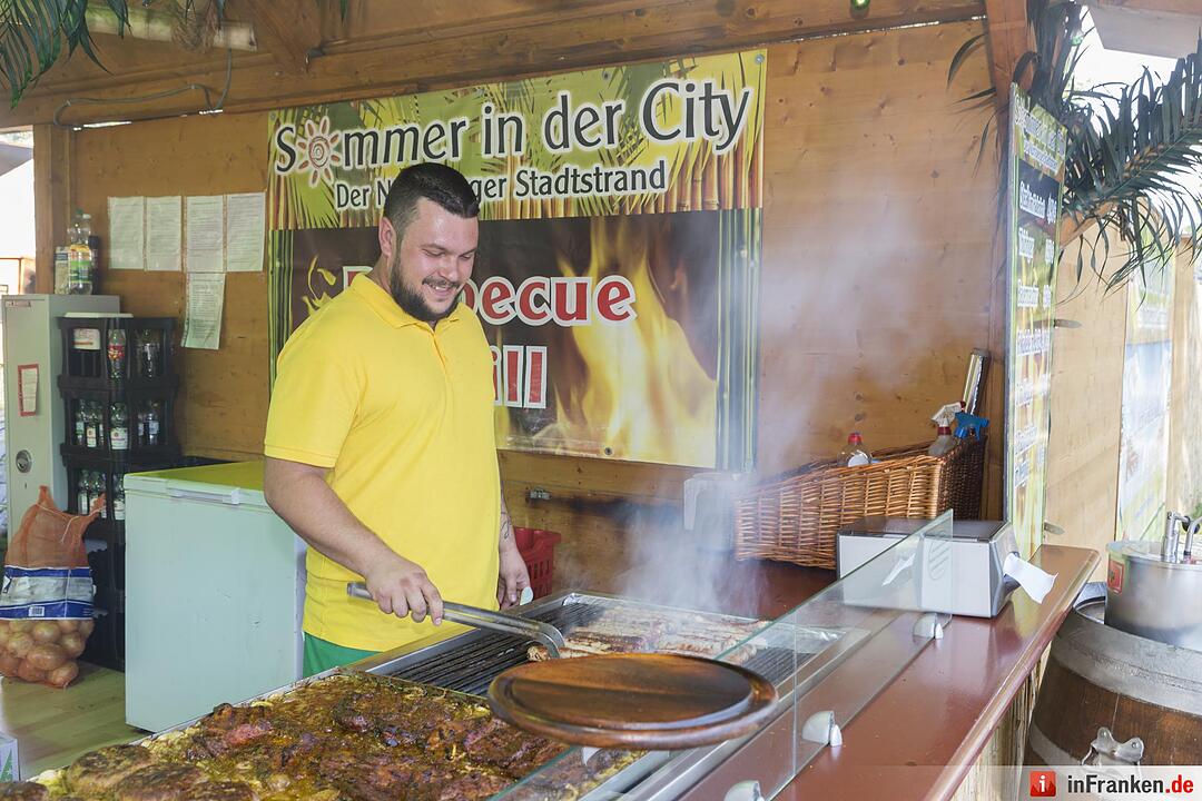 Nuernberger nutzten das fantastische Wetter