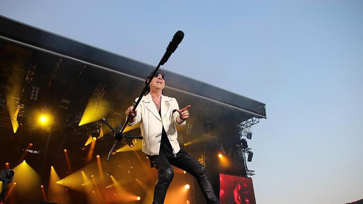 Impression vom Scorpions Konzert. Foto: Johannes Schlereth
