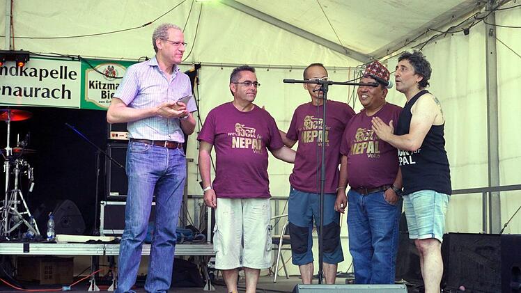 Die Freunde aus Spanien, Japan und Indien kamen nach Herzogenaurach.