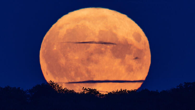 "Supermond" und "Blue Moon" im August 2023 zu sehen
