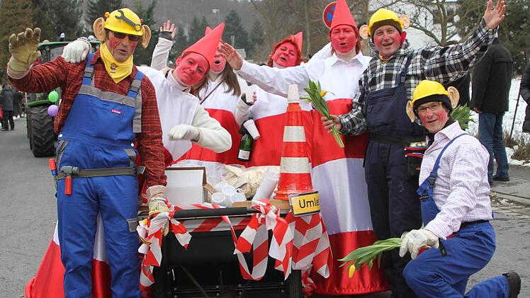 Bob der Baumeister und wandelnden Pylonen.