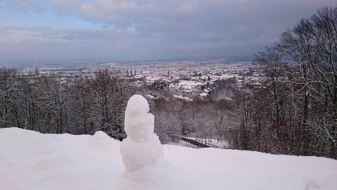 Schnee und Eis - Die schönsten Aufnahmen aus Franken