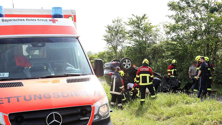 Die Rettungskräfte im Einsatz