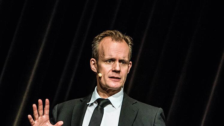 Impressionen von Max Uthoffs Coburg-Gastspiel im Kongresshaus.Foto: Jochen Berger