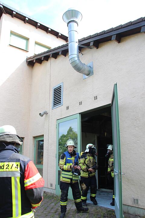 Brand an Berufsschule in Forchheim