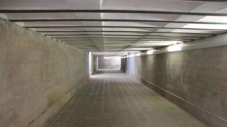 Die Unterführung des Steinbacher Bahnhofs. Foto: Andreas Schmitt