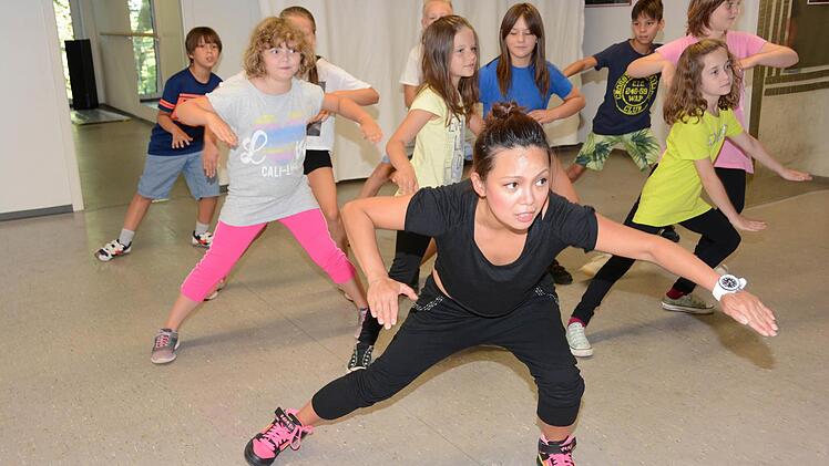 Hip-Hop-Schnupperstunde mit Sharon Brach Foto: Dagmar Besand