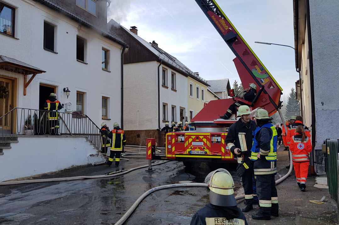 80.000 Euro Schaden bei Brand in Marktredwitz