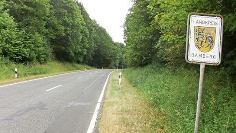 Bis hierher zahlt Ebensfeld. Foto: Udo Billen