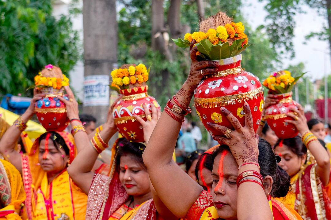 Hindu-Ritual f&uuml;r den Weltfrieden in Indien