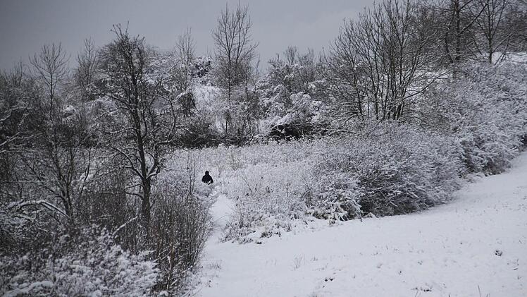 Winterpracht so weit das Auge reicht.