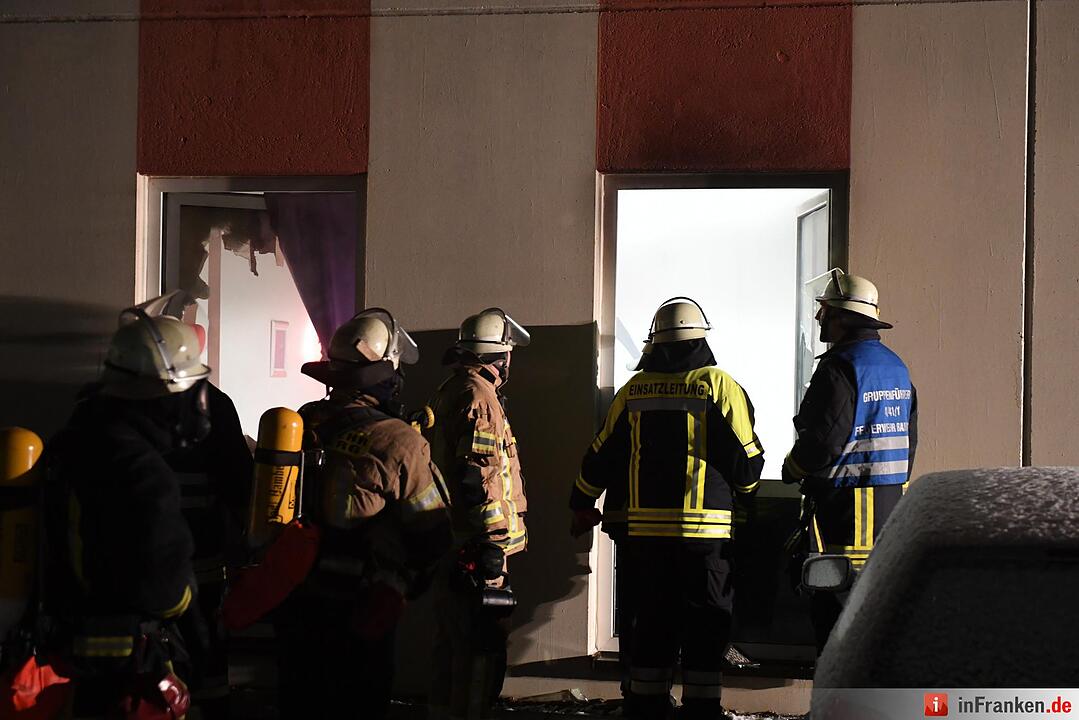 Brand in Gewerbegebiet in Bamberg