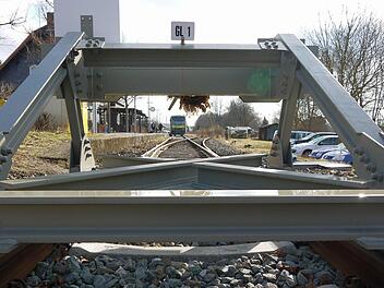 Bald nicht mehr Endstation? Der Bahnhof in Bad Rodach. Foto: Berthold Köhler