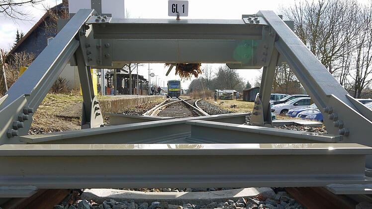 Bald nicht mehr Endstation? Der Bahnhof in Bad Rodach. Foto: Berthold Köhler