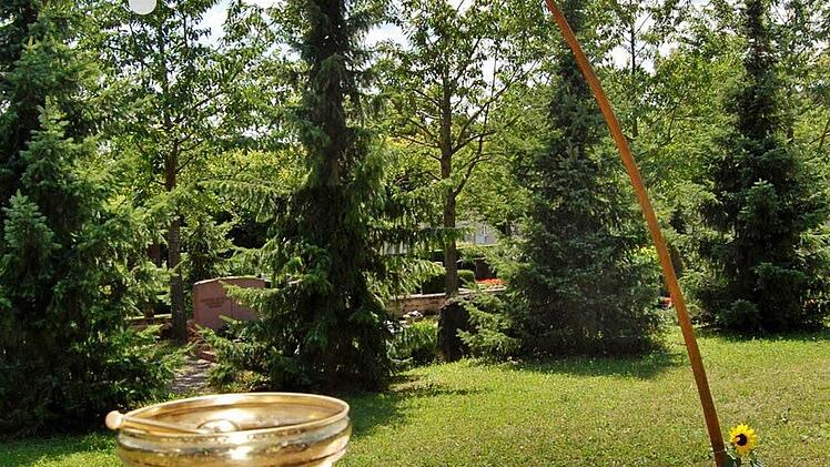 Einweihung der "Himmelswiese" auf dem Parkfriedhof Bad Kissingen, Samstag, 12. Juli 2014