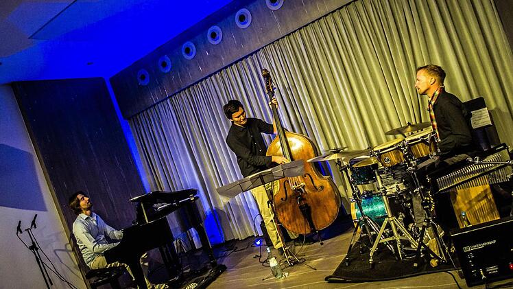 Das Triosence in Coburg (von links): Bernhard Schüler, Matthias Nowak und Stephan Emig. Foto: Jochen Berger