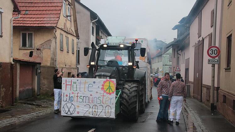 Eindrücke vom Dienbacher Faschingszug 2020. Foto: Ralf Ruppert