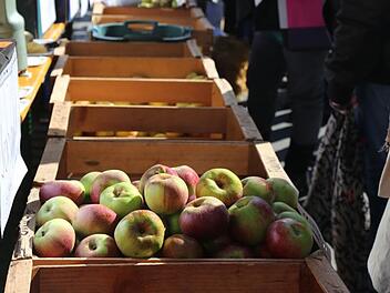 Burgebrach: J&auml;hrlicher Apfelmarkt lockt mit buntem Programm - "vielf&auml;ltige regionale Spezialit&auml;ten"