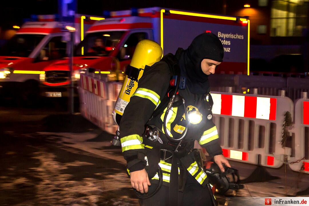 Brand in Erlanger Arcaden